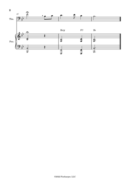 The Star-Spangled Banner - trombone
