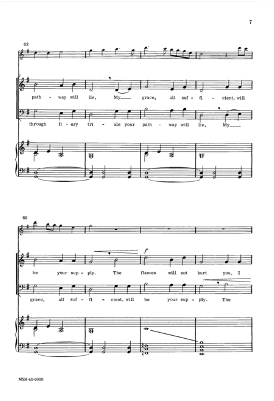 How Firm a Foundation 3-Part scores gallery preview page 5