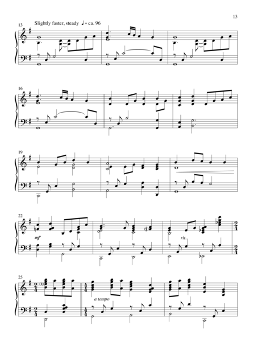 The King of Love Piano Solo scores gallery preview page 8