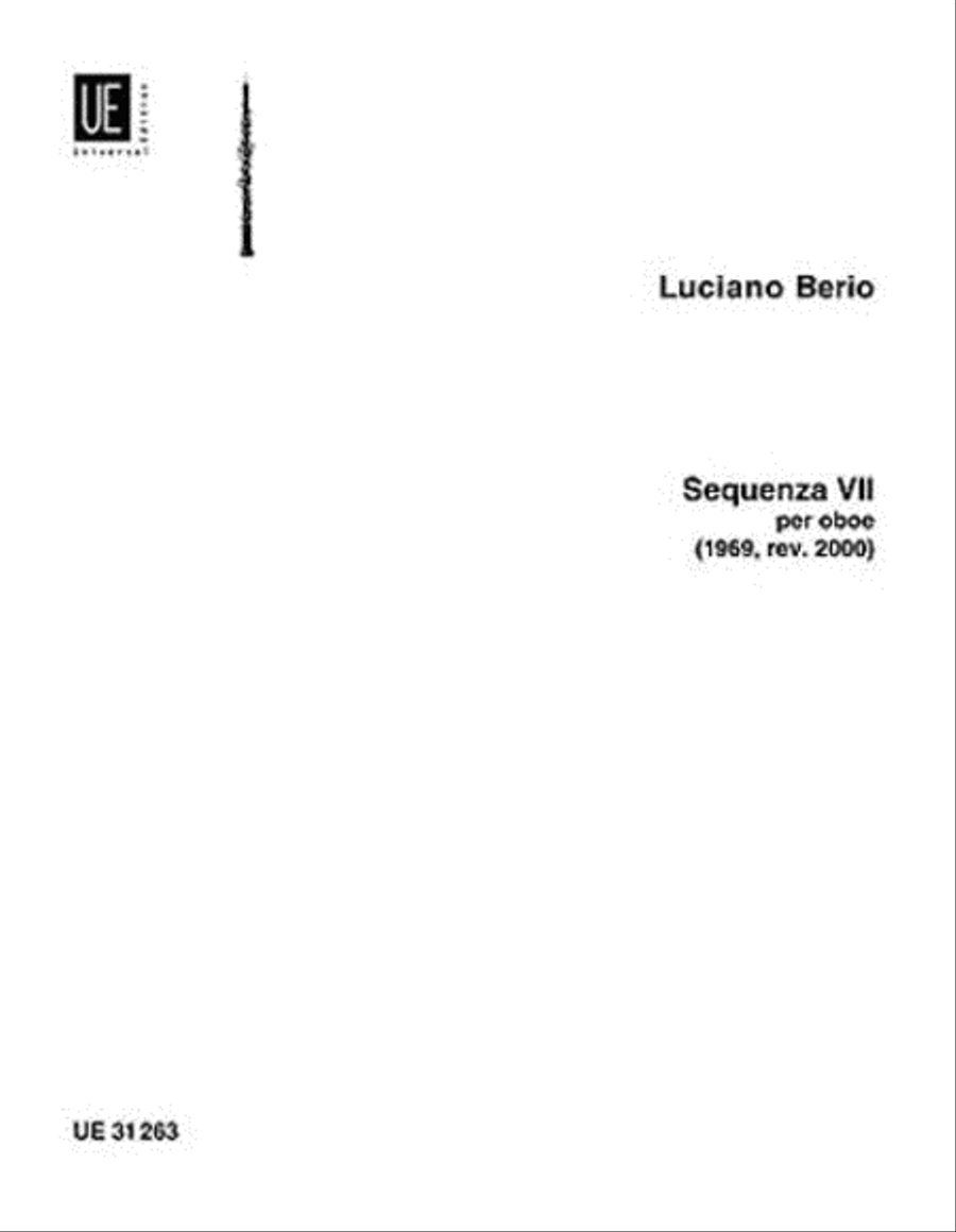 Sequenza Vii Chamber Music scores gallery preview page 1