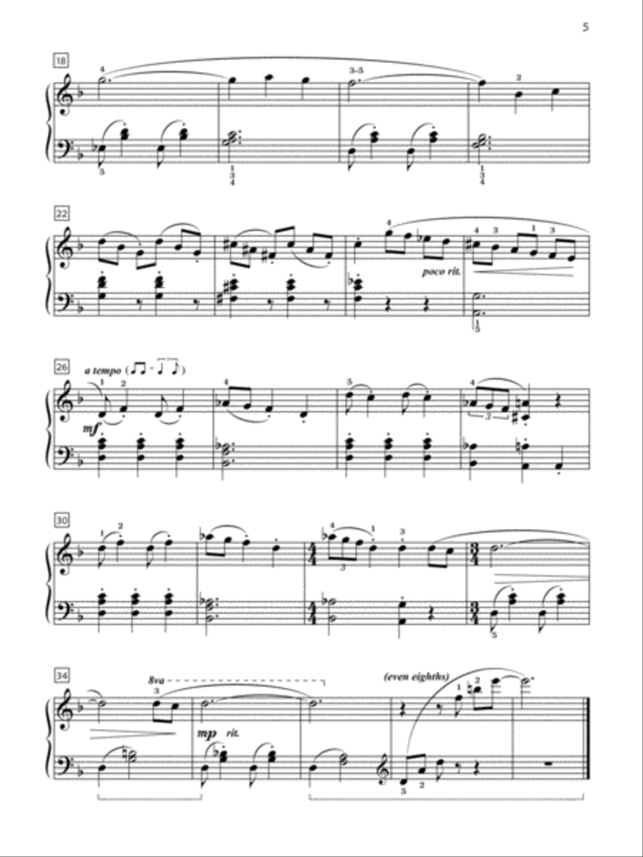 Premier Piano Course, Jazz, Rags & Blues 6 Piano Method scores gallery preview page 5