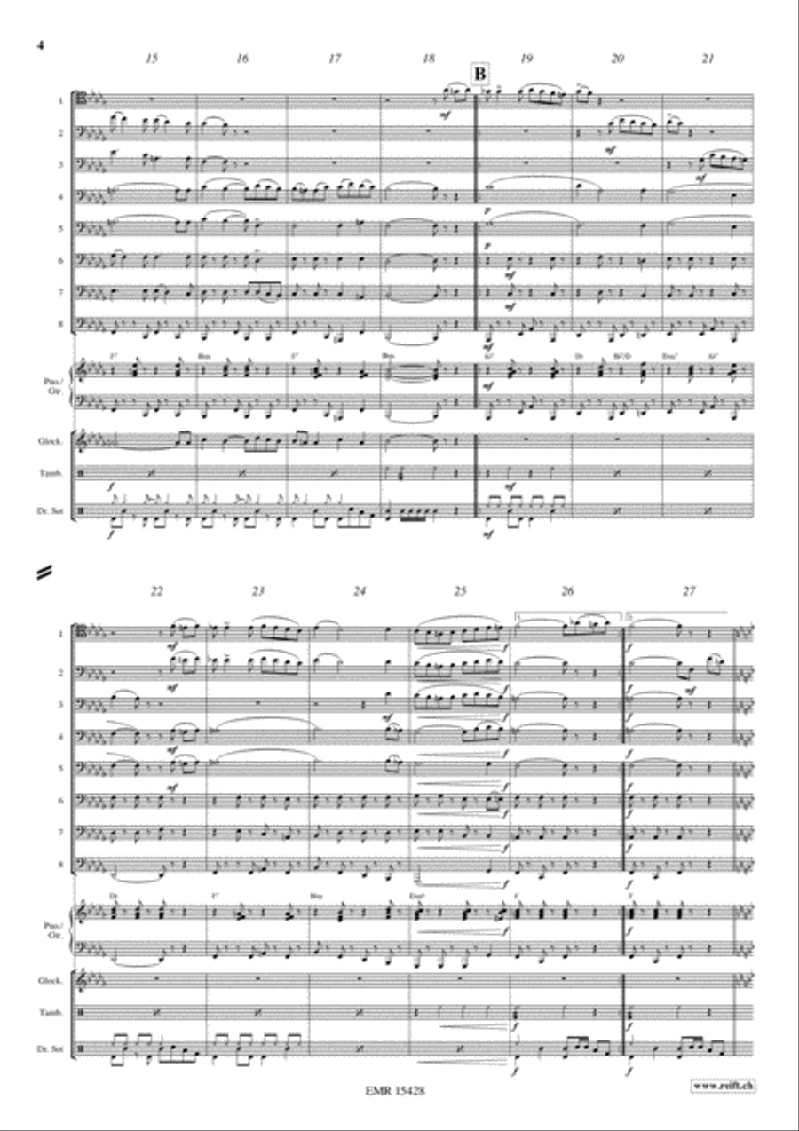 El Choclo Trombone scores gallery preview page 4