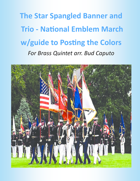 Star Spangled Banner and Trio from National Emblem March-Brass Quintet image number null