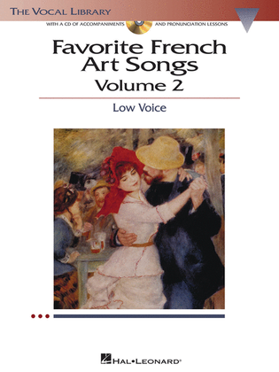 Book cover for Favorite French Art Songs - Volume 2