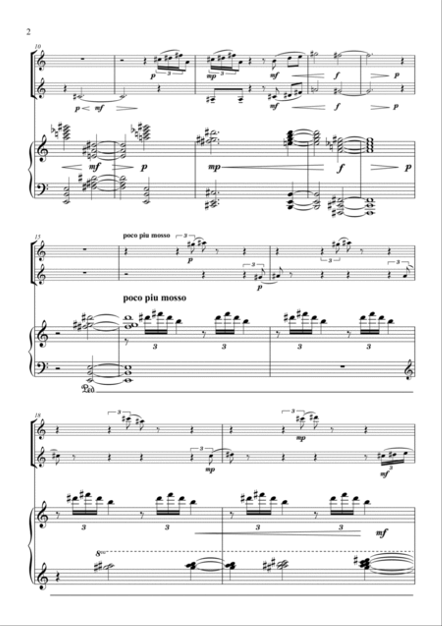 The Abyss of Light Small Ensemble scores gallery preview page 2