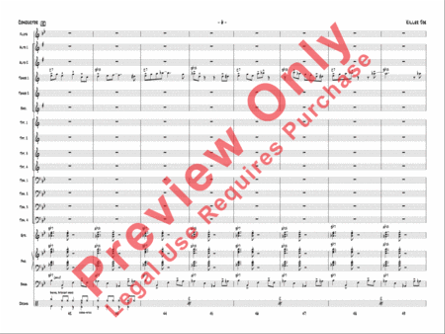 Cool Joe, Mean Joe (Killer Joe) Jazz Ensemble scores gallery preview page 9
