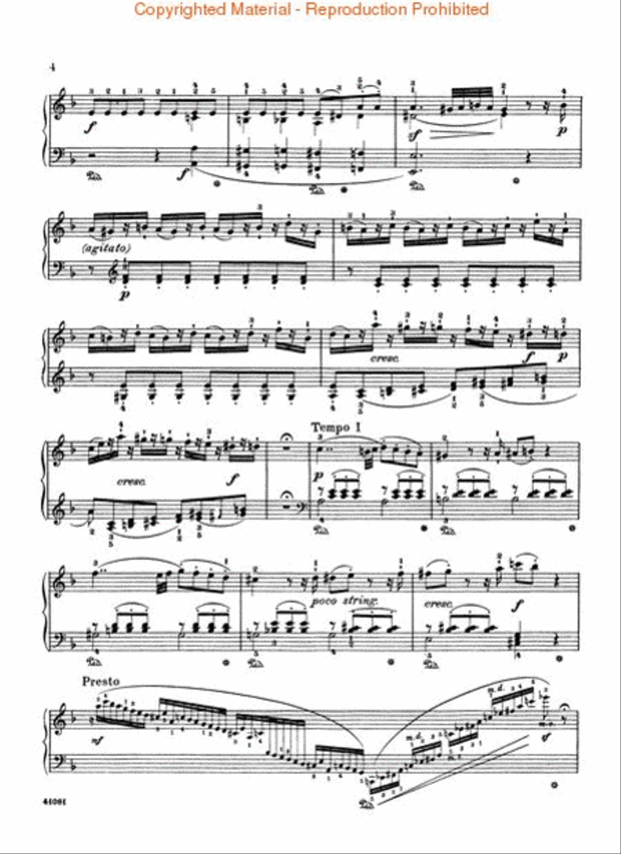 Fantasia No. 1 in D Minor K397 Piano Solo scores gallery preview page 3