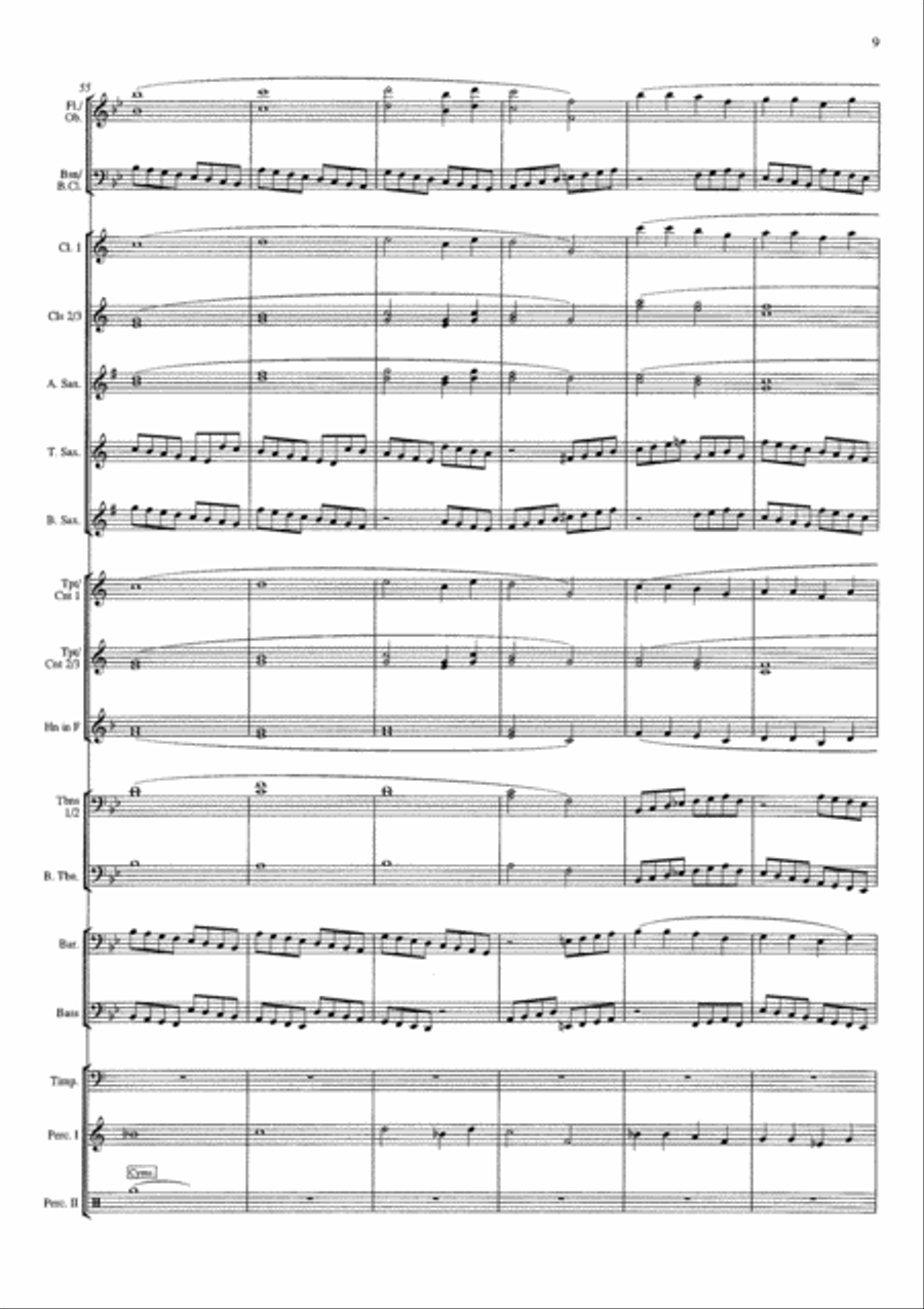 The Great Gate Of Kiev Concert Band scores gallery preview page 10