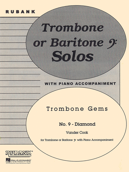 Diamond - Vandercook Trombone Gem Series (With Piano Accompaniment)