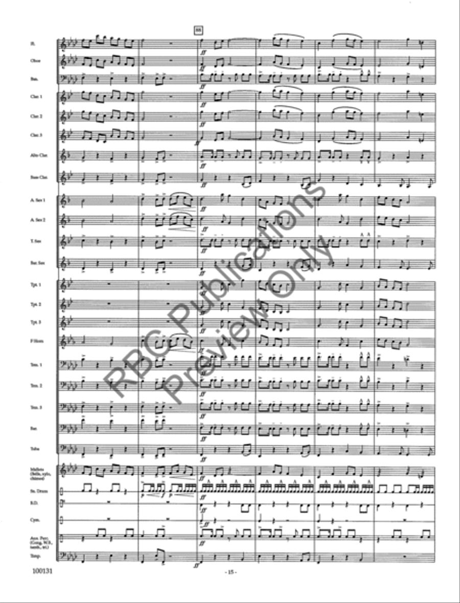 Windsor Castle Concert Band scores gallery preview page 18