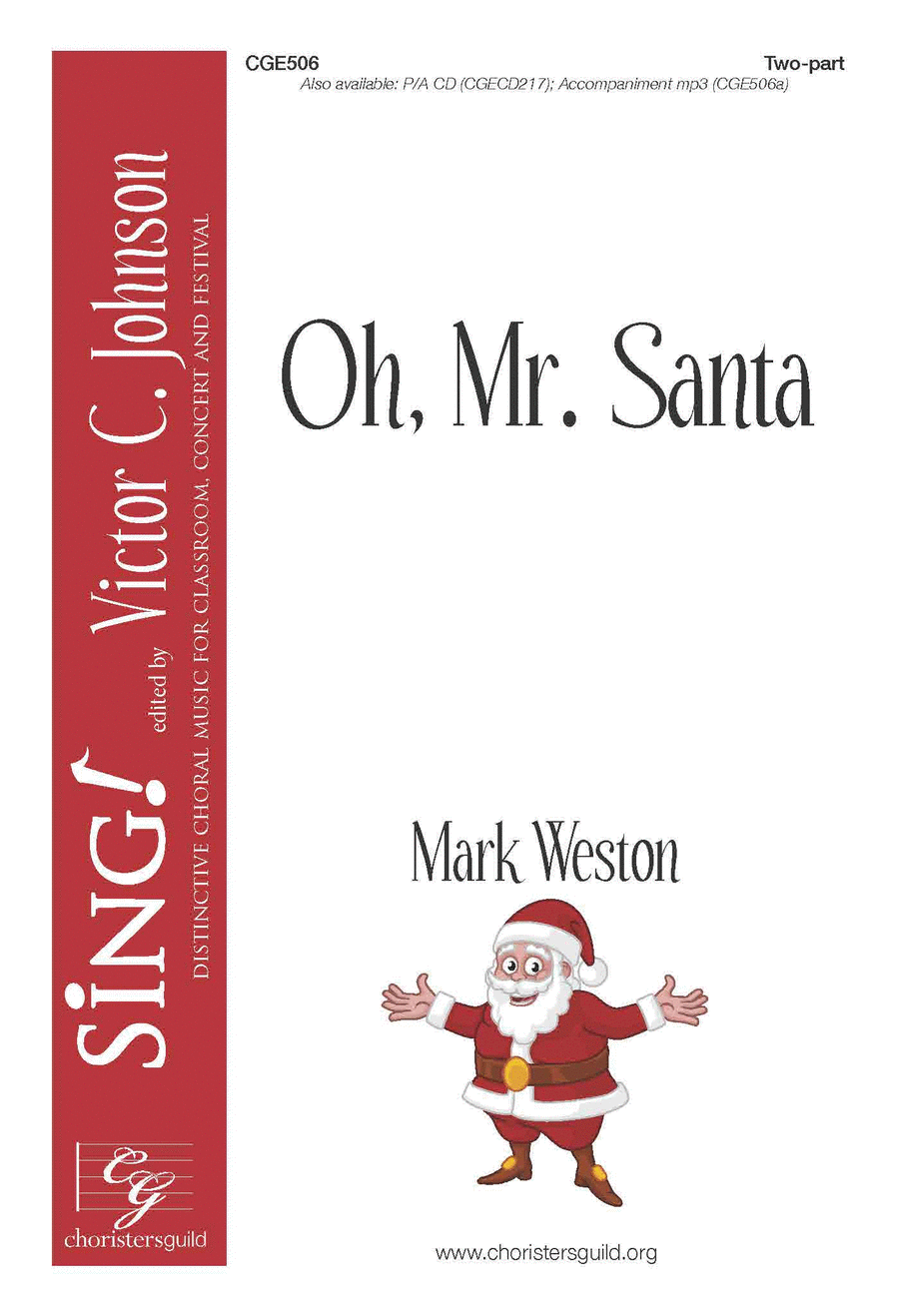 Oh, Mister Santa (Two-part) 2-Part scores gallery preview page 1