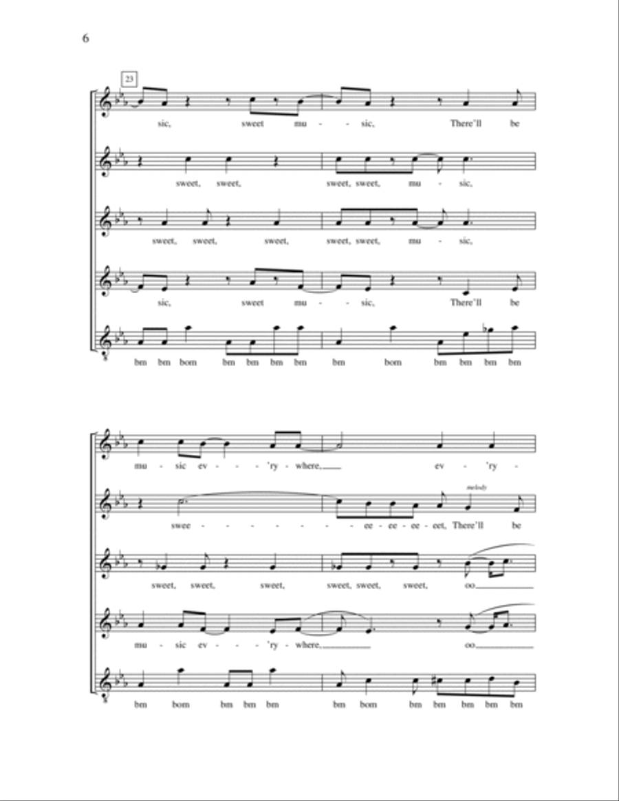 Dancing in the Streets Dancing in the Streets SSAA scores gallery preview page 6