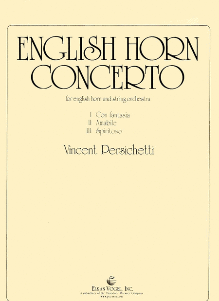 English Horn Concerto