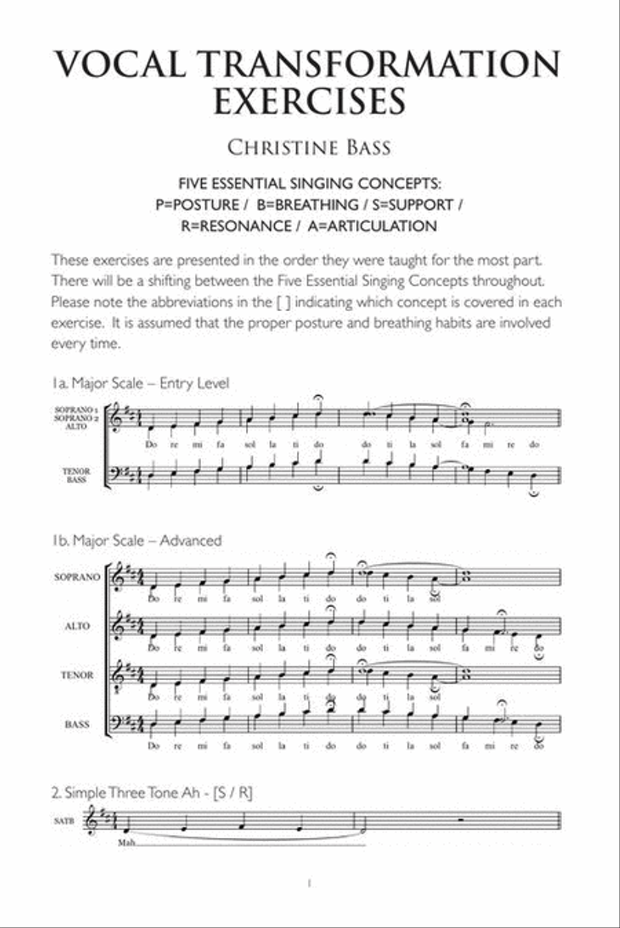 Vocal Transformation for Secondary School Choirs Choir scores gallery preview page 4
