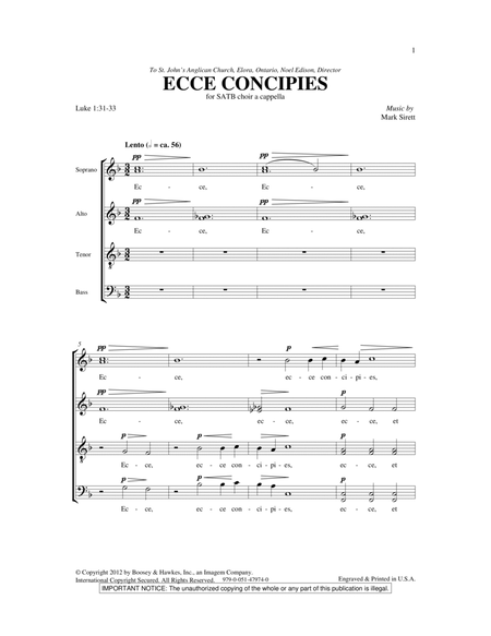 Ecce Concipies