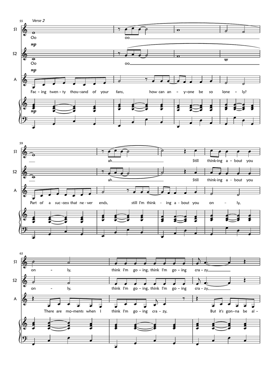 Super Trouper SSA scores gallery preview page 6