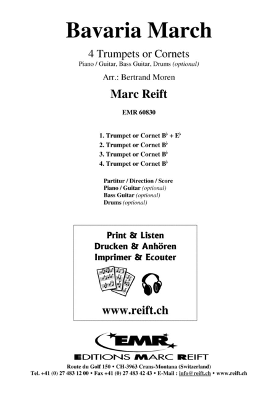 Bavaria March Bavaria March Cornet scores gallery preview page 2