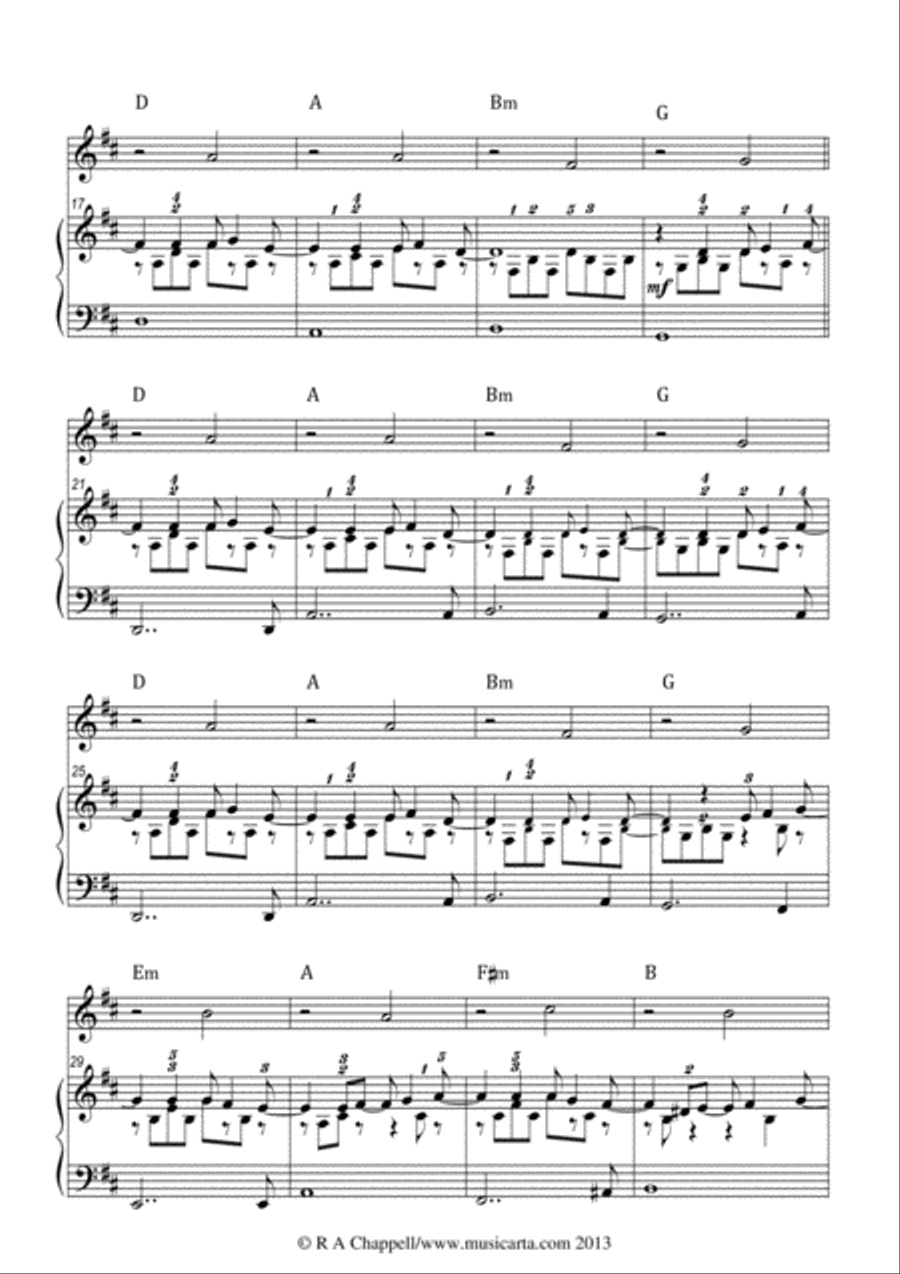 Mariaan (piano solo) Piano Solo scores gallery preview page 2
