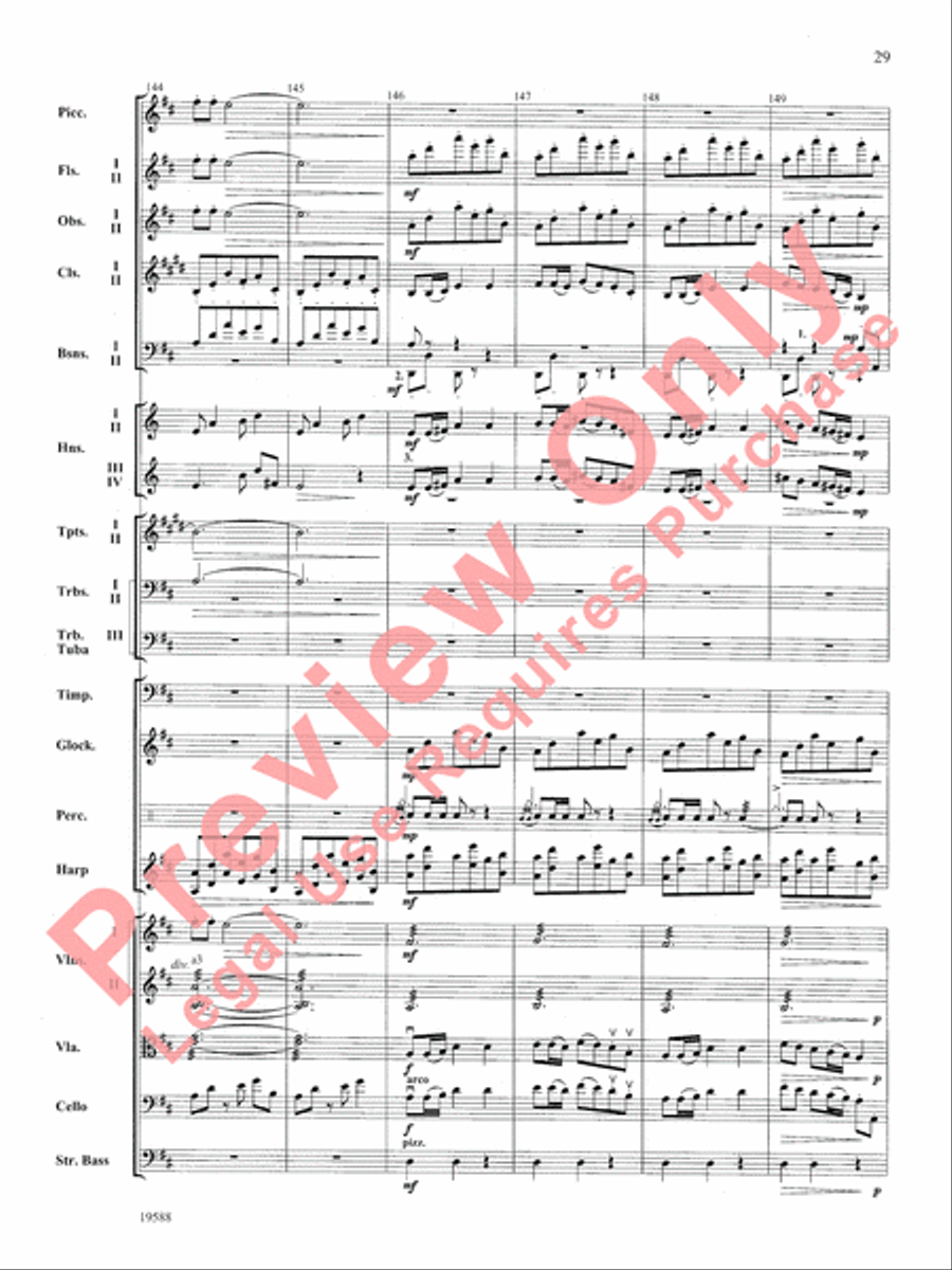 Camp Meeting Camp Meeting Full Orchestra scores gallery preview page 30