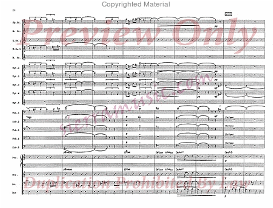 Temple Street Temple Street Jazz Ensemble scores gallery preview page 27