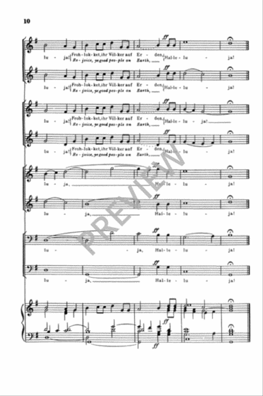 Weinachten (Christmas) Weinachten (Christmas) SSAATTBB scores gallery preview page 11