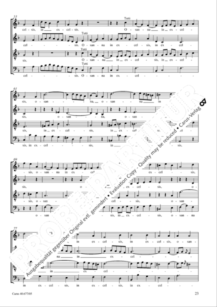 Mass in F major Mass in F major 4-Part scores gallery preview page 24