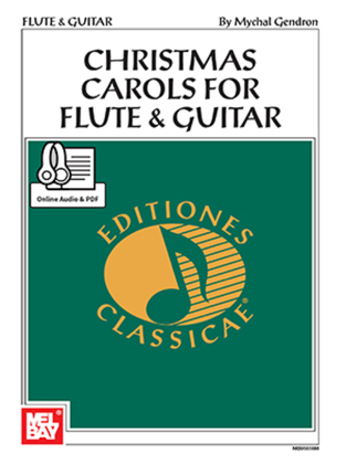 Book cover for Christmas Carols for Flute & Guitar