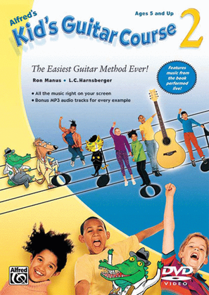 Book cover for Alfred's Kid's Guitar Course 2