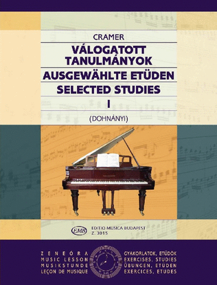 Book cover for Ausgewählte Etüden I