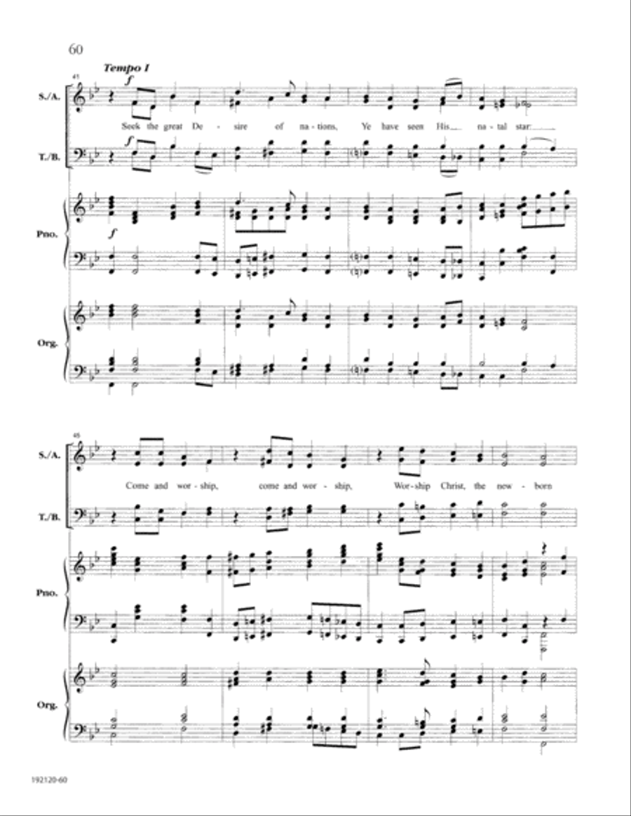Let the People Sing at Christmas 4-Part scores gallery preview page 64