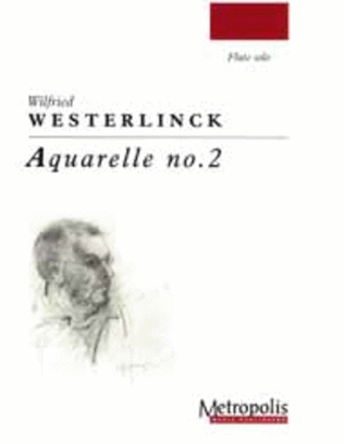 Book cover for Aquarelle no.2 for Solo Flute