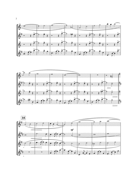 AVALON for SATB Saxophone Quartet image number null