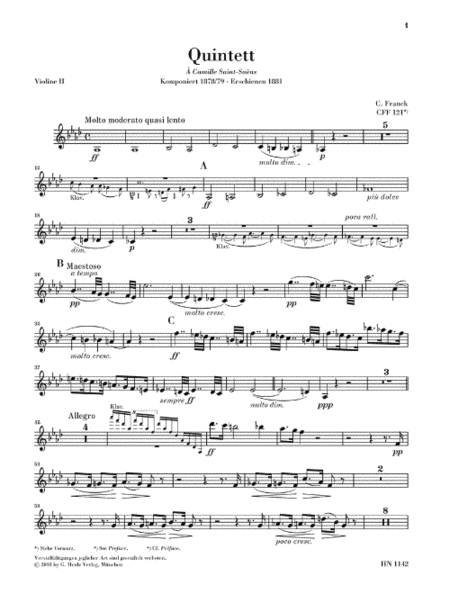 Piano Quintet in F minor
