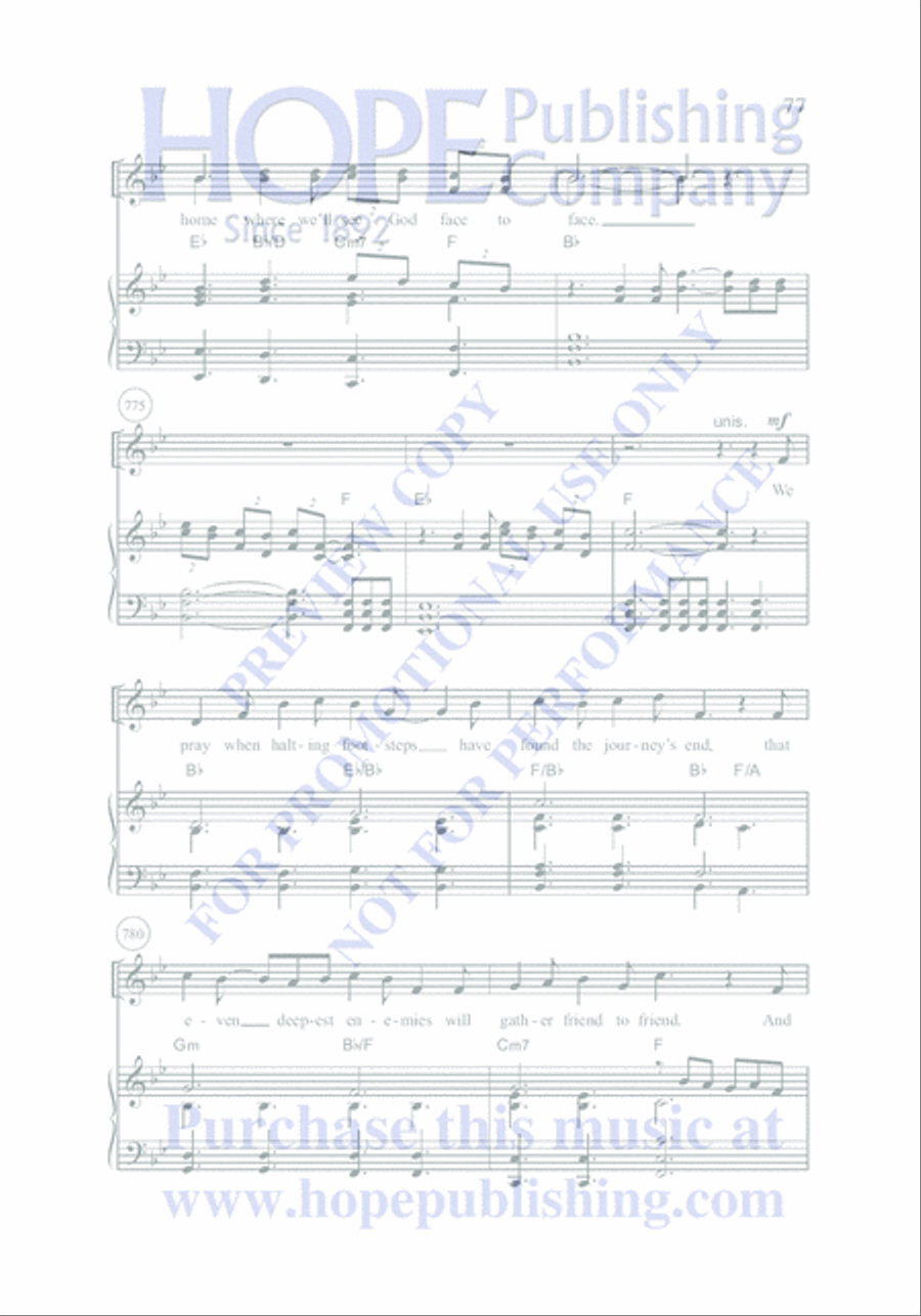 Are We There Yet Unison Choir scores gallery preview page 85