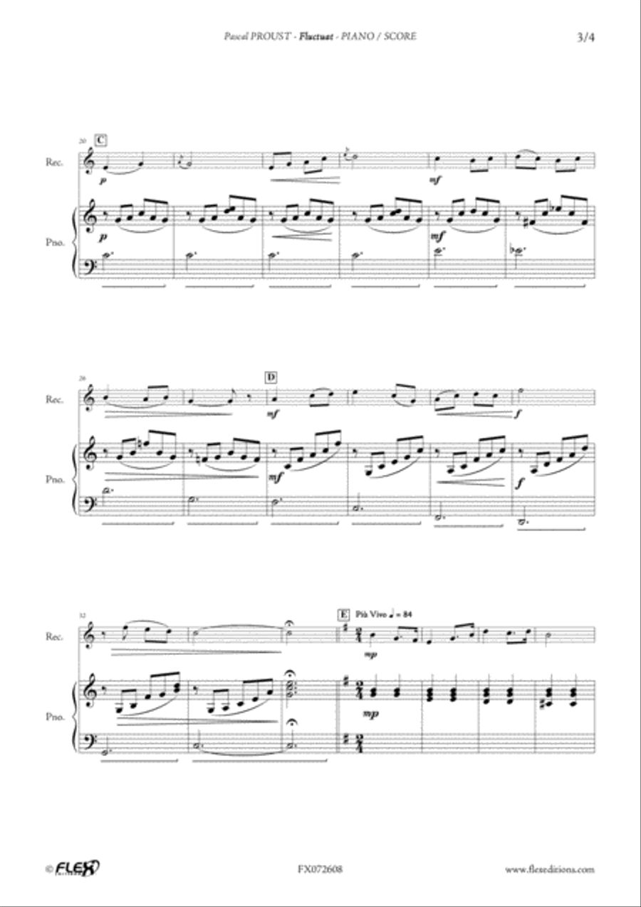 Fluctuat Recorder scores gallery preview page 3