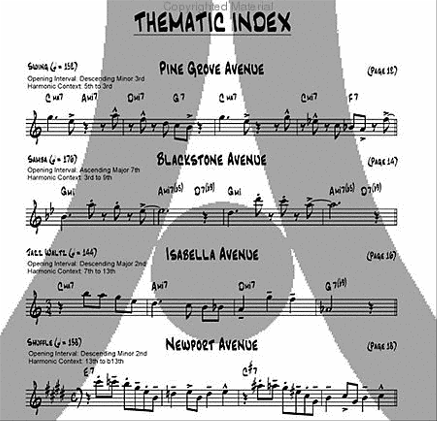 Jazz Phrasing for Saxophone, Volume 3 Saxophone scores gallery preview page 2