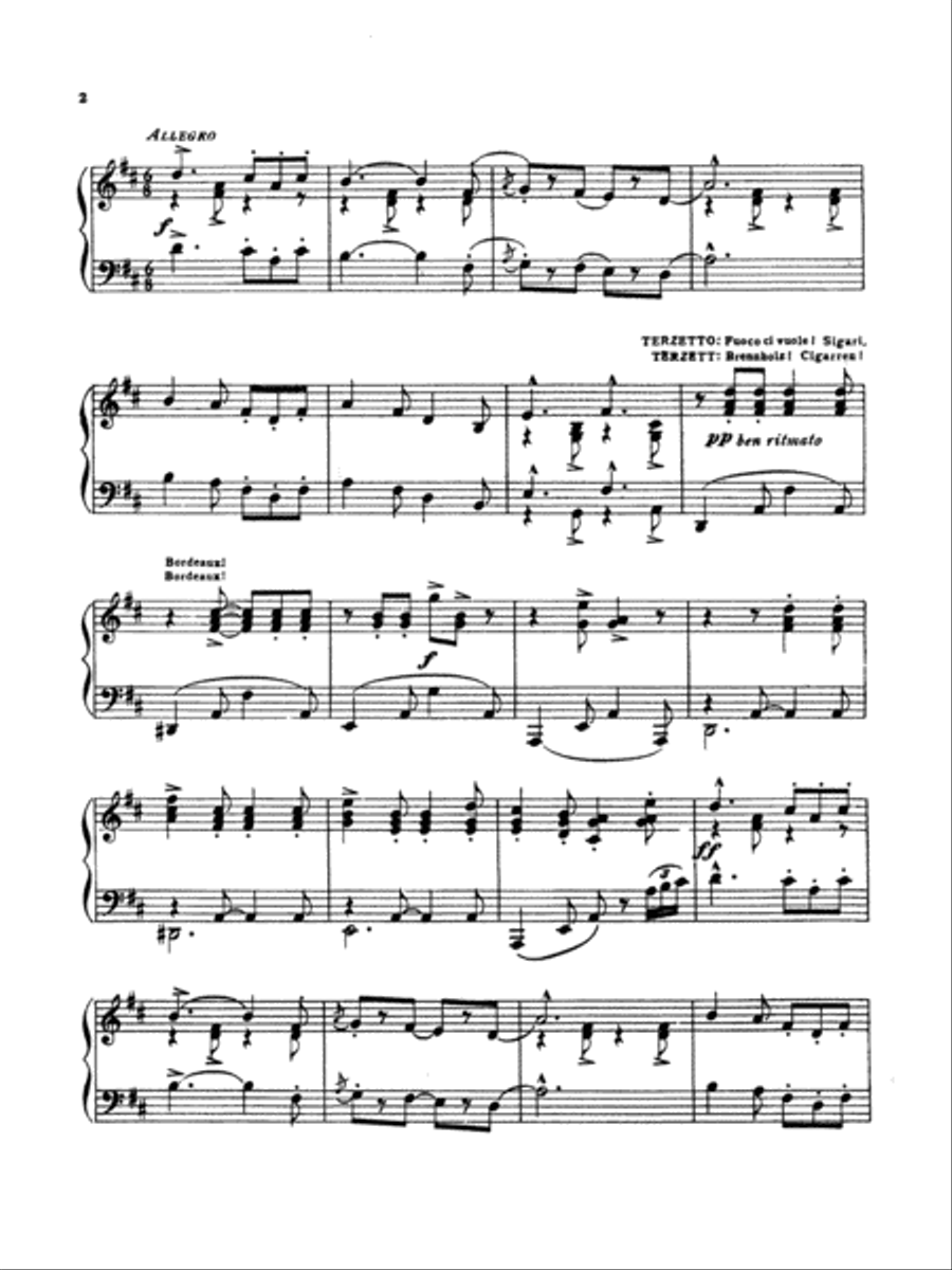 Puccini: La Boheme Fantasy (Transcr. Bernhard Wolff) Piano Solo scores gallery preview page 4