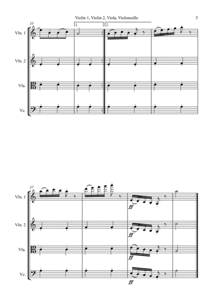 Arabesque For String Quartet image number null