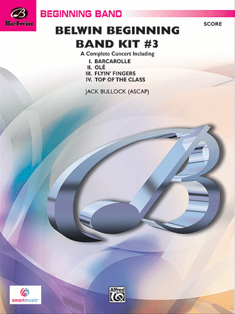 Belwin Beginning Band Kit #3 Concert Band scores gallery preview page 1