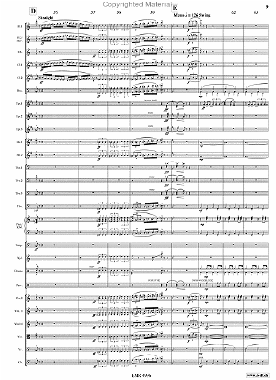 Tom And Jerry Orchestra scores gallery preview page 9