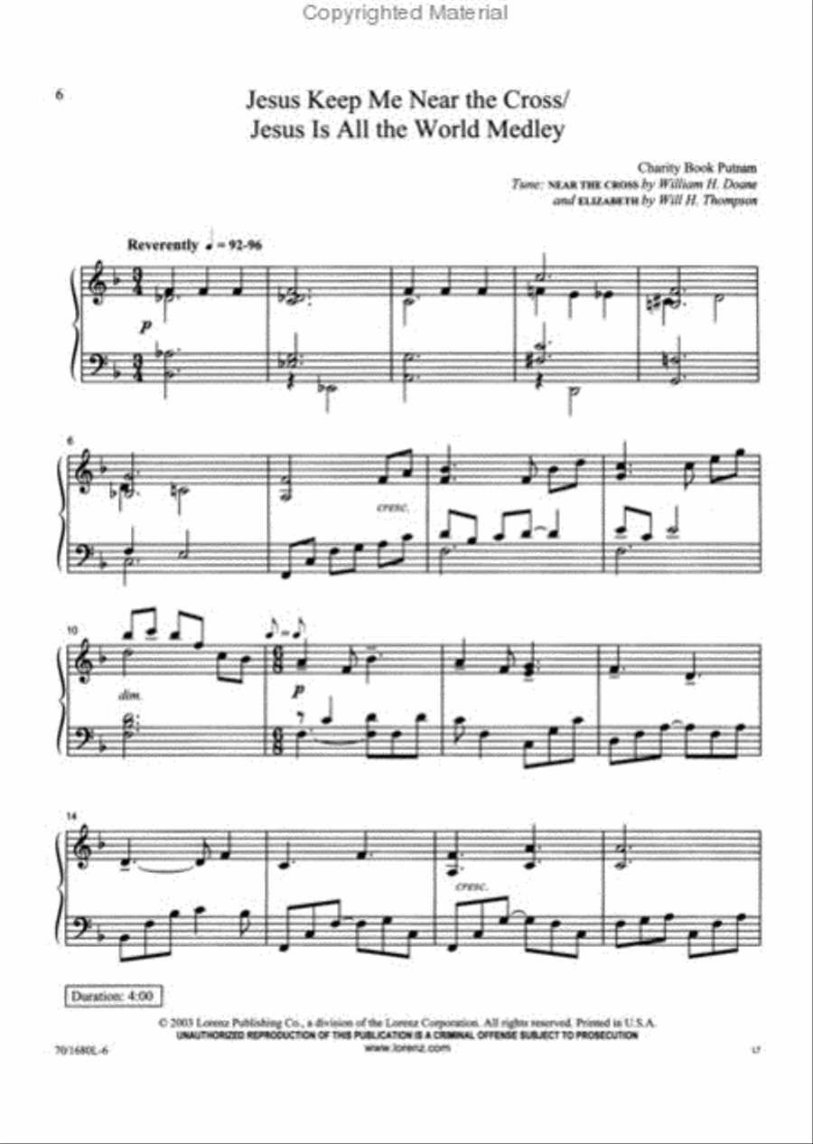 Sacrifice and Triumph Sacrifice and Triumph Piano Solo scores gallery preview page 2