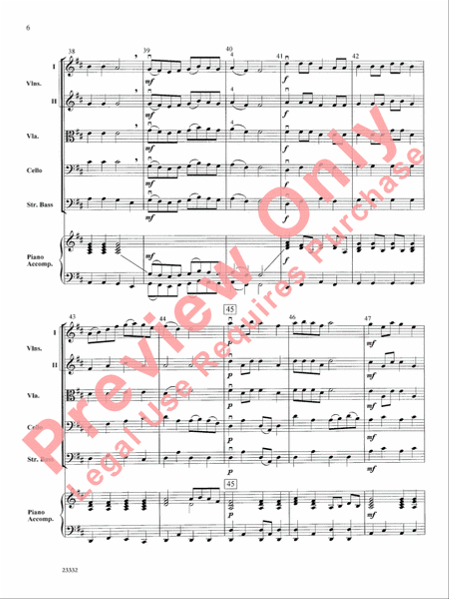 Scherzando Scherzando String Orchestra scores gallery preview page 7