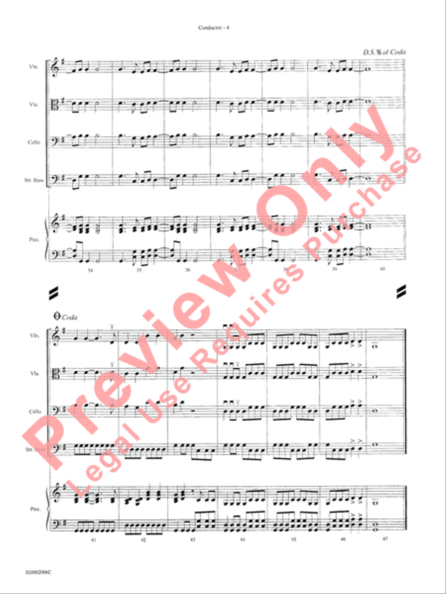 Scooby-Doo, Where Are You? String Orchestra scores gallery preview page 7