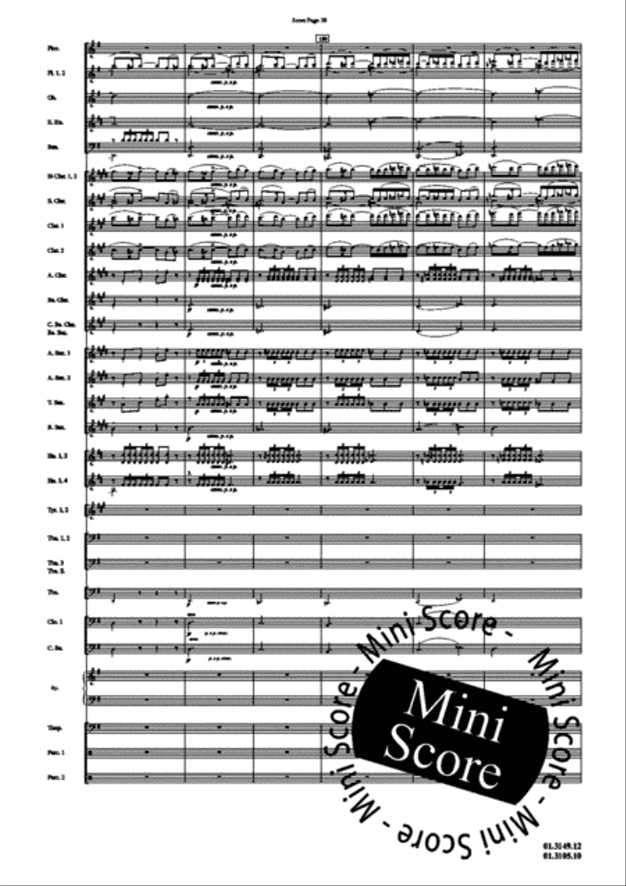 Scheherazade Concert Band scores gallery preview page 162