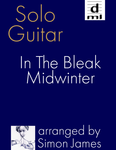 In The Bleak Midwinter for solo guitar image number null