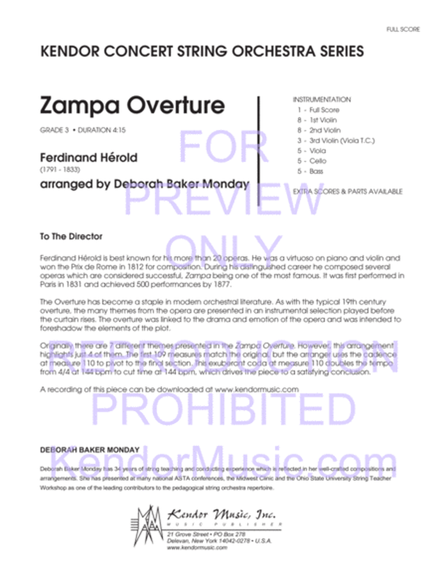 Zampa Overture