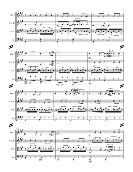 Granados – Danza Española - No.2 “Oriental” (for String Quartet) image number null