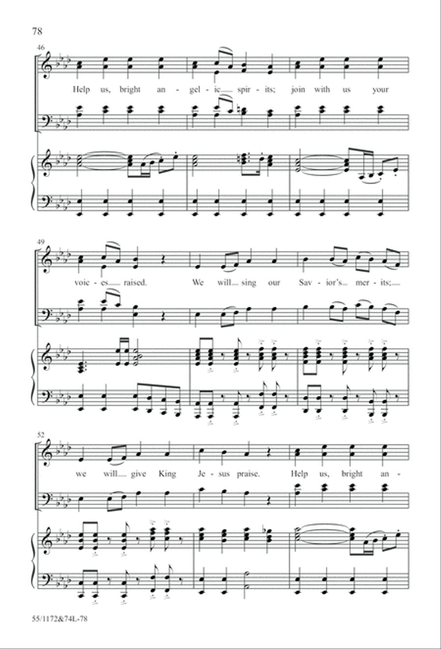 The Easter Story The Easter Story 4-Part scores gallery preview page 79