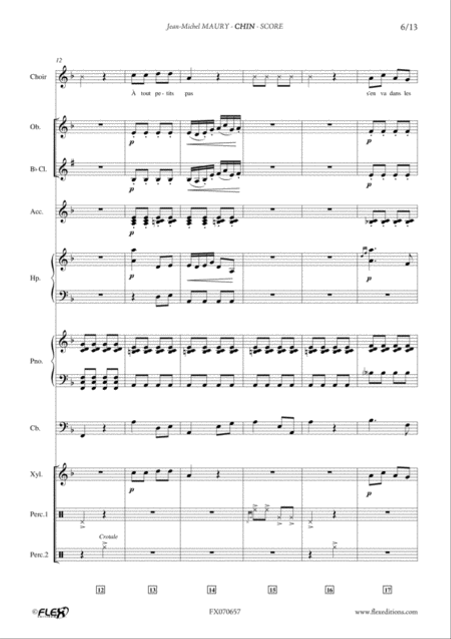 Chin Chin Children's Choir scores gallery preview page 6