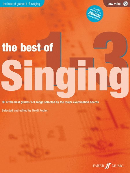 Best Of Singing Grade 1-3 Low Voice/CD